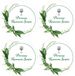 MAIGLÖCKCHEN Stickers de communion, 4 pièces, 75 mm, 1 set