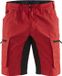 Blåkläder Service short stretch 1449-1845 - Rood/Zwart - C58