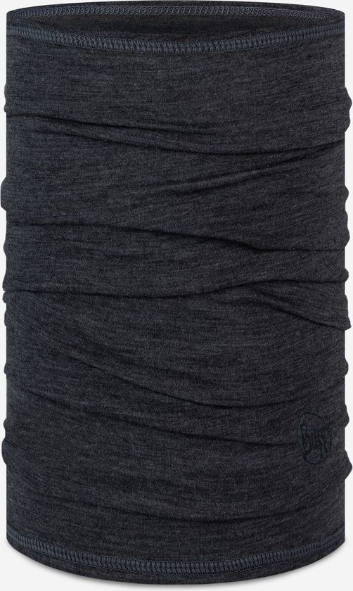 BUFF® Merino Lightweight SOLID GREY - Nekwarmer - Unisex - One size - Grijs - Merinowol - 100202