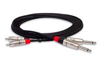 Hosa HPR-003X2 Pro kabel (REAN, 6,3 mm, TS/cinch, 1 m)