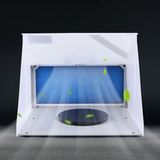 Cabine d'aérographe mini système d'aspiration professionnel portable aérographe pulvérisateur kit d'aspiration
