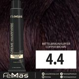 Femmas (4.4) - Haarverf - Medium koperbruin - 100ml