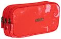 MILAN® Pennenetui met 3 ritssluitingen, serie Lava, rood