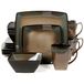 Gibson 101859.16RM servies 16 stuk(s) Steengoed Taupe