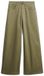 Superdry Baggy chino broek voor dames olijfgroen in poedervorm W28 X L30