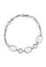 NAEMI Armband zilver / wit
