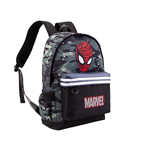 karactermania Spiderman Spidey rugzak HS 1.3 - Zwart, Groen, Rood