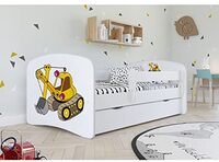 KOCOT KIDS Babyydreams 2 dagen Kinderbed - Wit - 5903271984305