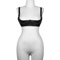 Elif Domanic Roya Bra BDSM Kleding Leren Lingerie Maat XS