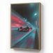 Applique murale Voiture de course - Rouge - Vitesse 70x100 cm
