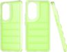 Techsuit Hoesje geschikt voor HONOR 90 - Wave Shield Shockproof Hard Case Back Cover - Groen