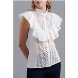 Anne Fontaine Cenitz Taille: 38 | Chemisiers Outlet | Femme | Blanche