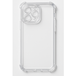 Ceezs Étui antichoc en TPU avec protection pour appareil photo (transparent) - Convient pour iPhone 16 Pro