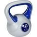 Pangivo Kettlebell 12 Kg Poids Russe Pour Musculation Fitness Cross-training Base Plate Revêtement Pu Bleu