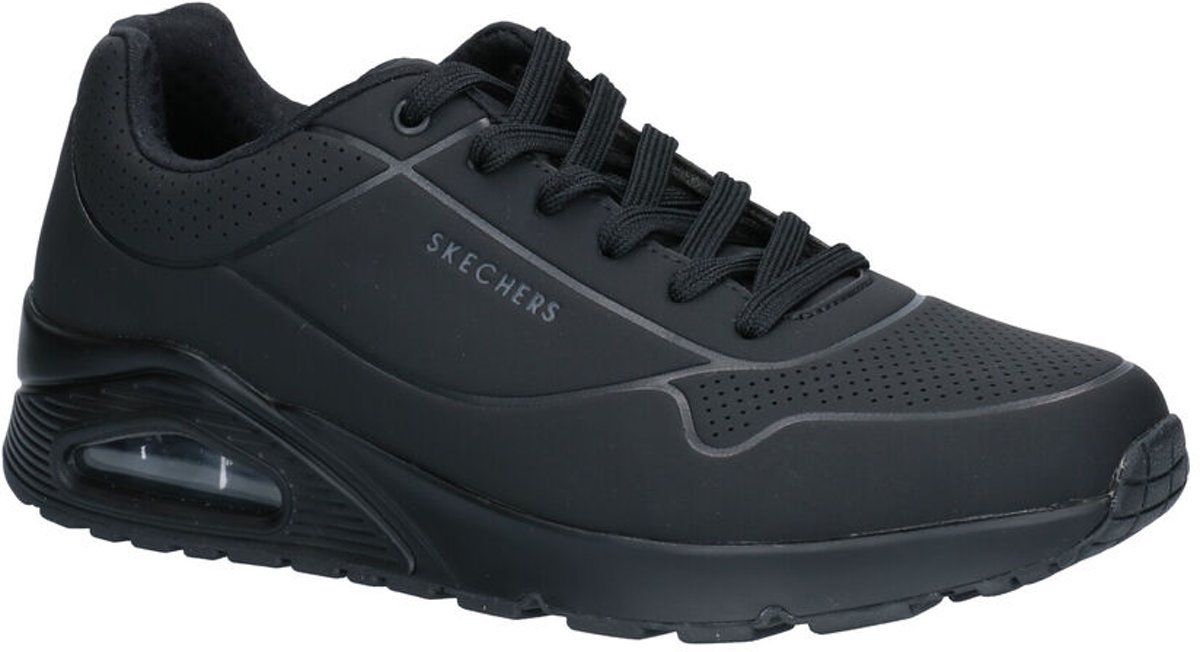 SKECHERS - Uno Stand On Air - Heren - Sneakers - Zwart