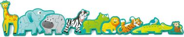 Hape E1627 Puzzel Alfabet & Dierparade - Hout - Meerkleurig