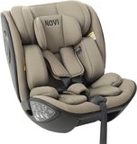 Novi Baby Novi Joey Autostoel I-Size 0-105 cm – 360° Draaibaar (met Isofix Base) – Achterwaarts & Voorwaarts – Groep 0+/1 – Dark Taupe