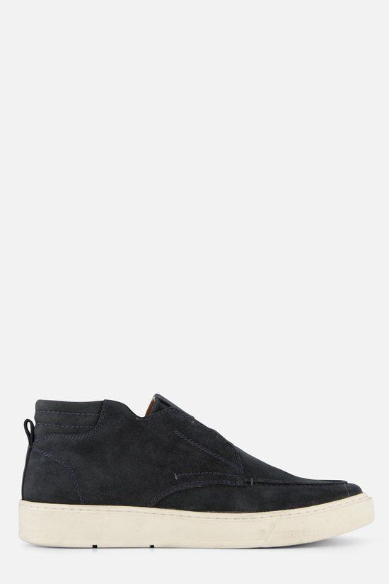 Vertice Instappers blauw Suede - Maat 46