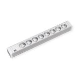 Bachmann 19'' PVC stekkerdoos met 8 geaarde stopcontacten, 2,0 m geaarde stekker