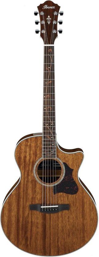 Ibanez AE245 Natural akoestisch-elektrische cutaway orchestra gitaar