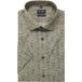 OLYMP Luxor Modern Fit Chemise Manches Courtes olive