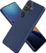kwmobile telefoonhoesje geschikt voor Samsung Galaxy S26 - Back cover in metallic blauw