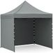 Aga Knip- en snijtafel PARTY, 3x3 meter, gris