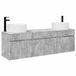 vidaXL Badkamerkastenset 3 st Betongrijs 49 x 44,5 x 65,5 cm