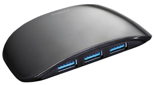 Vivanco HUB USB 3.0 4 PORTS+ ALIM