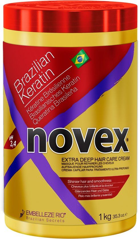Embelleze Novex - Brazilian Keratin - 2 in 1 Hair Mask - 1kg