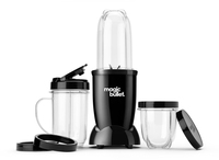 NutriBullet Magic Bullet Original Blender - Glossy Zwart - Incl. To Go Bekers