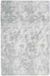 vidaXL Hoogpolig vloerkleed NAVARRA 130x200 cm polyester zilvergrijs