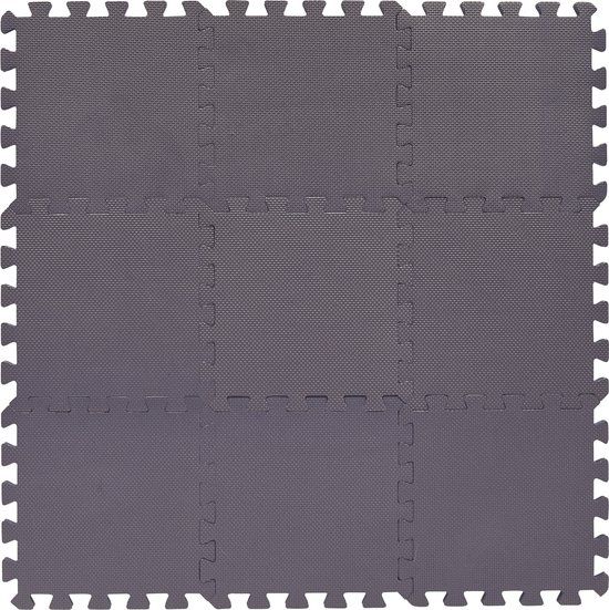 BabyDan Speelkleed Speelmat Tegels Foam Lavendel 90 x 90 cm