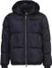 Armani Exchange Hooded Zip-Up Jacket with Front Pockets - Blue