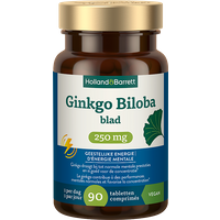 Holland & Barrett Ginkgo Biloba Blad 250mg - 90 tabletten