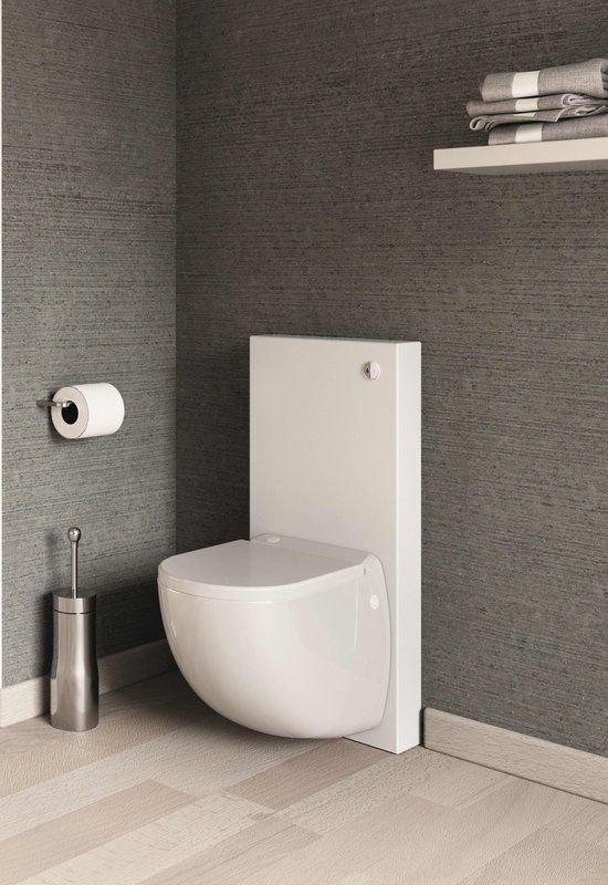 Sanibroyeur Comfort box opbouw wandcloset met vermaler wit - 3308815081137