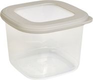 MICHELINO Boîte de rangement, pot de stockage, récipient de stockage pour une garde-manger bien organisée. 550 ml, beige