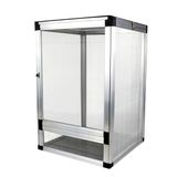 Hagedis kooi van aluminium, 32 x 32 x 46 cm