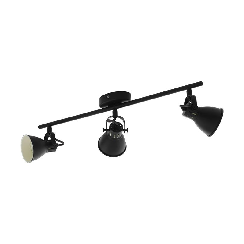 EGLO Seras Spotlamp - 3-lichts - Zwart