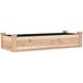 Maison Exclusive - Jardinière surélevée avec bac de plantation, dimensions 120x45x25 cm, en bois massif de sapin