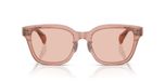 Moncler Lunettes de soleil unisexe rose carrées rose 54mm