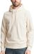 Tom Tailor Sweat à capuche Homme L Blanc cassé Coton