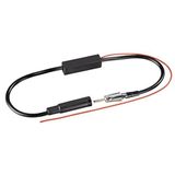 Hama 107267 antenneversterker AM/FM, DIN-stekker - DIN-koppeling, universeel