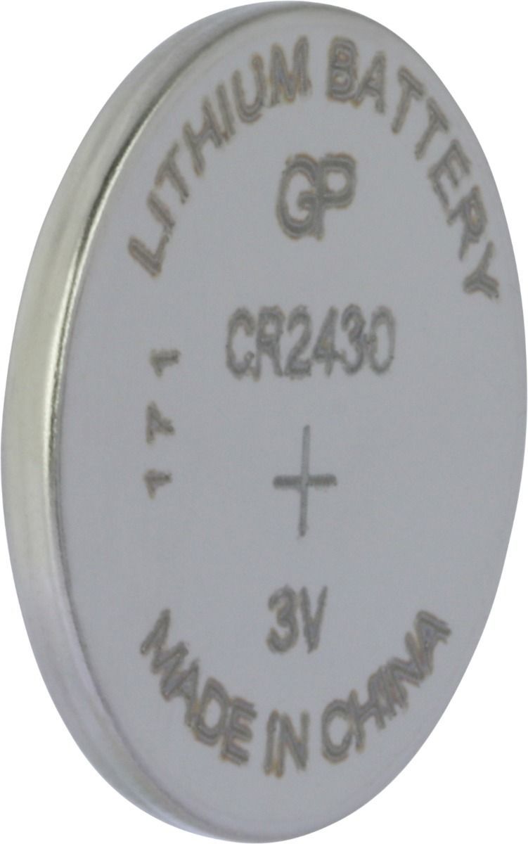 GP Batteries CR2430 Lithium Button Cell Battery - 3V - 1 Pack