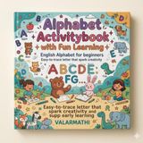Alphabet Activitybook with Fun Learning: English Alphabet for beginners