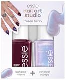 Essie nail art studio set frozen berry (nagellak 44 bahama mama, special effects nagellak 30 ethereal escape)