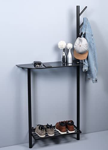 M2 Kollektion Bilbao garderobe - metaal - zwart - 80x170x30