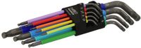 Bahco C1997LM/9P Jeu de clés coudées Allen 1,5 mm, 2,0 mm, 2,5 mm, 3,0 mm, 4,0 mm, 5,0 mm, 6,0 mm, 8 mm, 10,0 mm