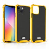 JCB Toughcase iPhone 13 Black & Yellow 6.1" Shockproof Protective Rugged Mobile Phone Case