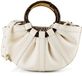 Coccinelle Shell Handbag Smooth Leather Pearl crème